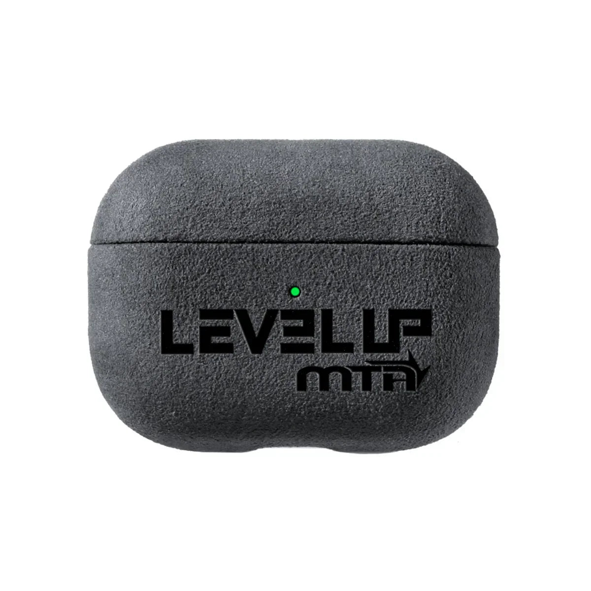 AirPods Pro (2nd Generation) Alcantara Case - LEVEL UP MTA - Space Grey