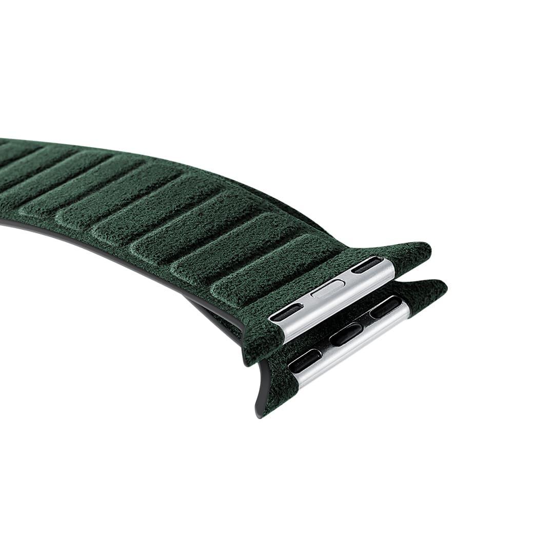 Alcantara Apple Watch Band - Midnight Green - 38/40/41/42mm