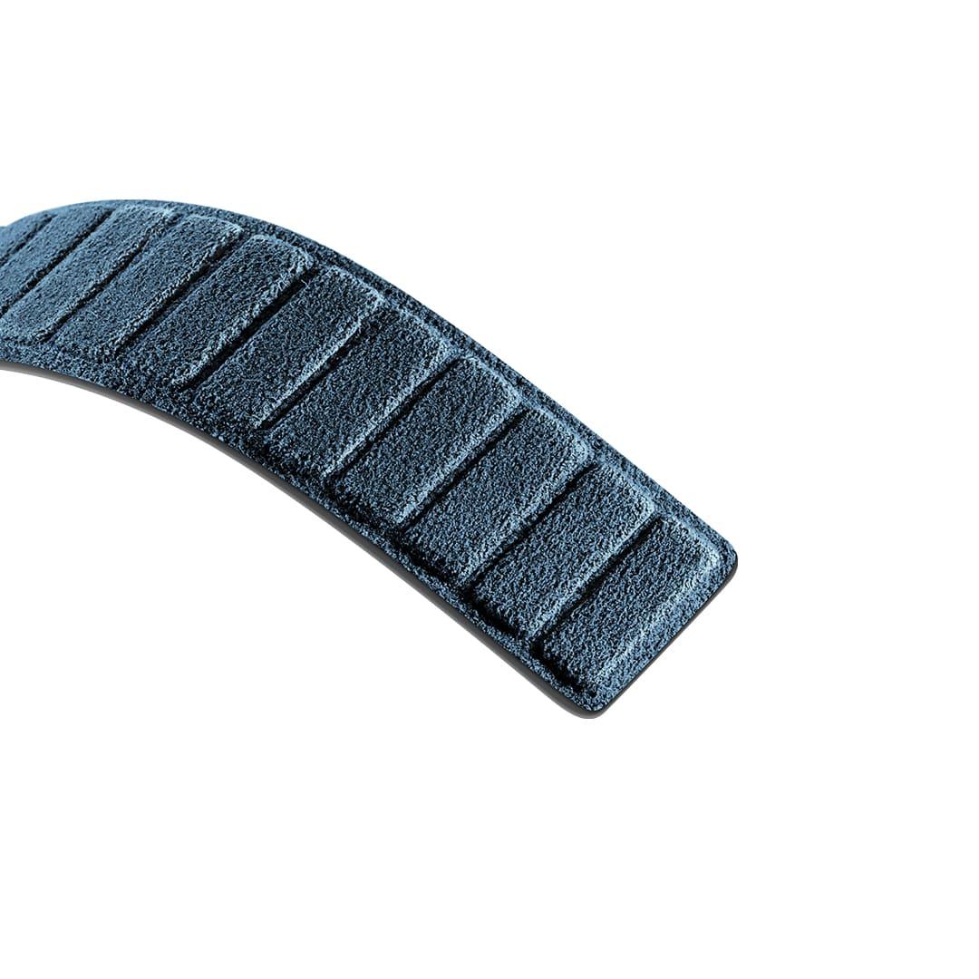 Alcantara Apple Watch Band - Ocean Blue - 42/44/45/46mm & Ultra (49mm)