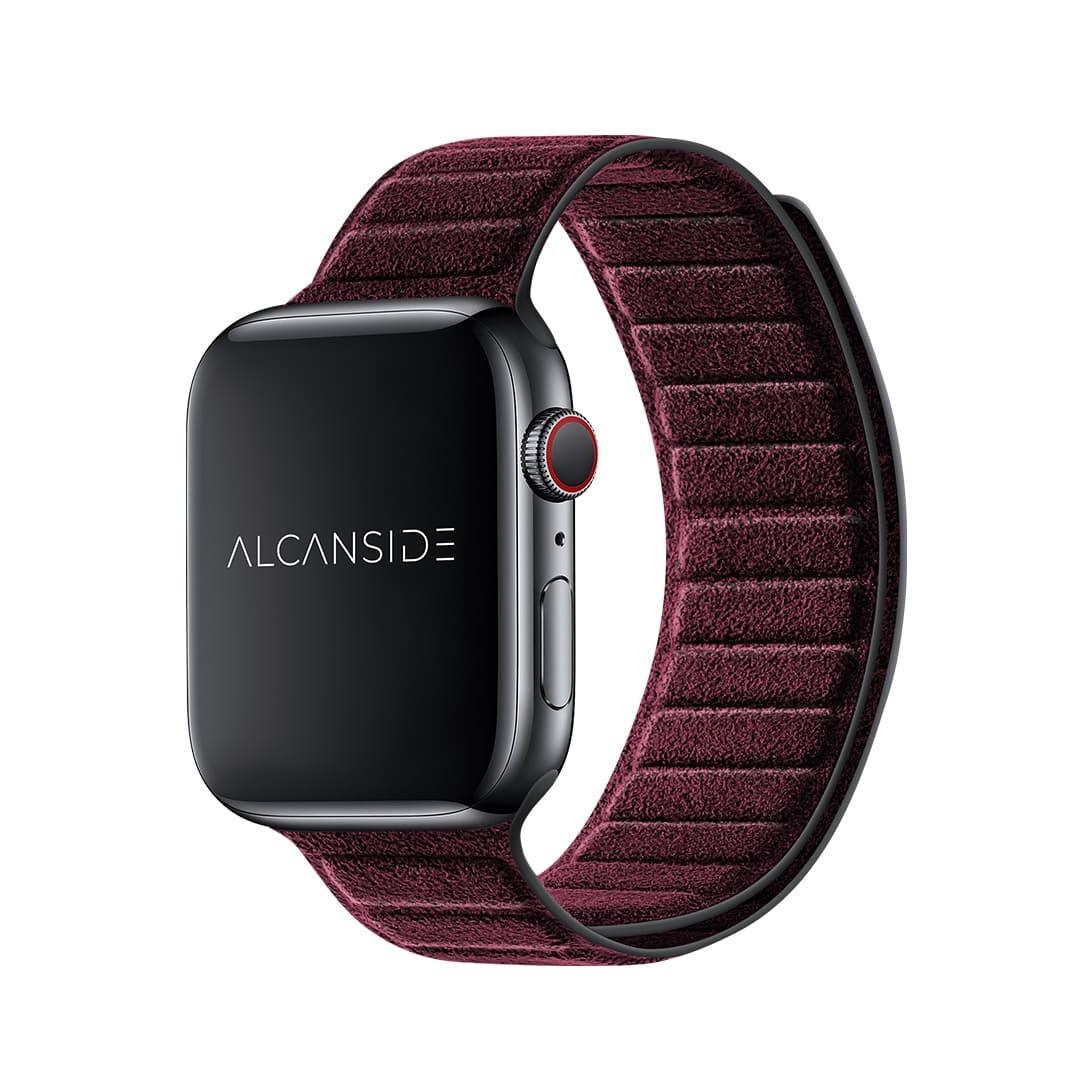 Alcantara Apple Watch Armband - Rot - 38/40/41mm
