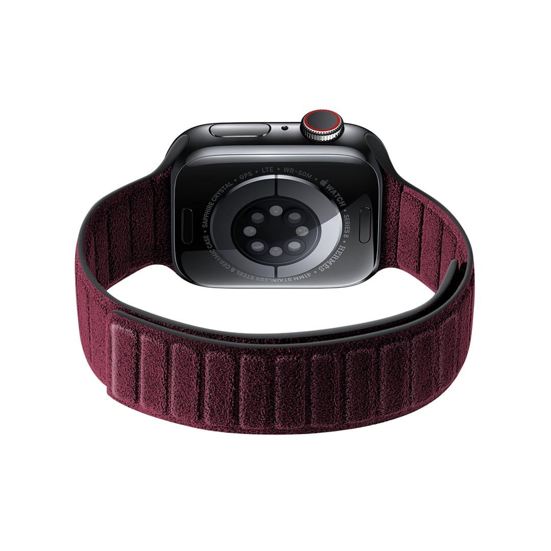 Alcantara Apple Watch Armband - Rot - 38/40/41mm