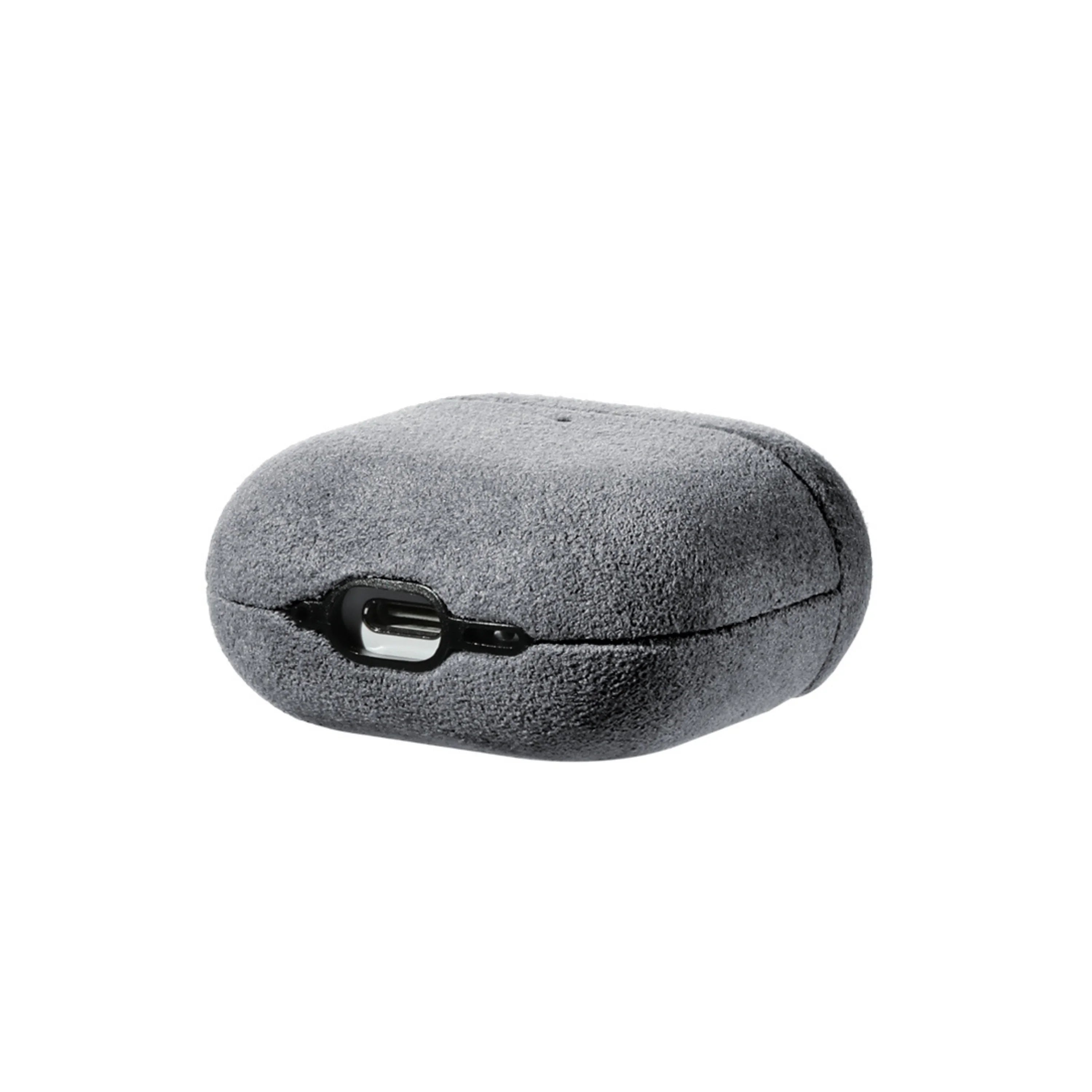 AirPods (4. Generation) Alcantara-Hülle - Nardograu