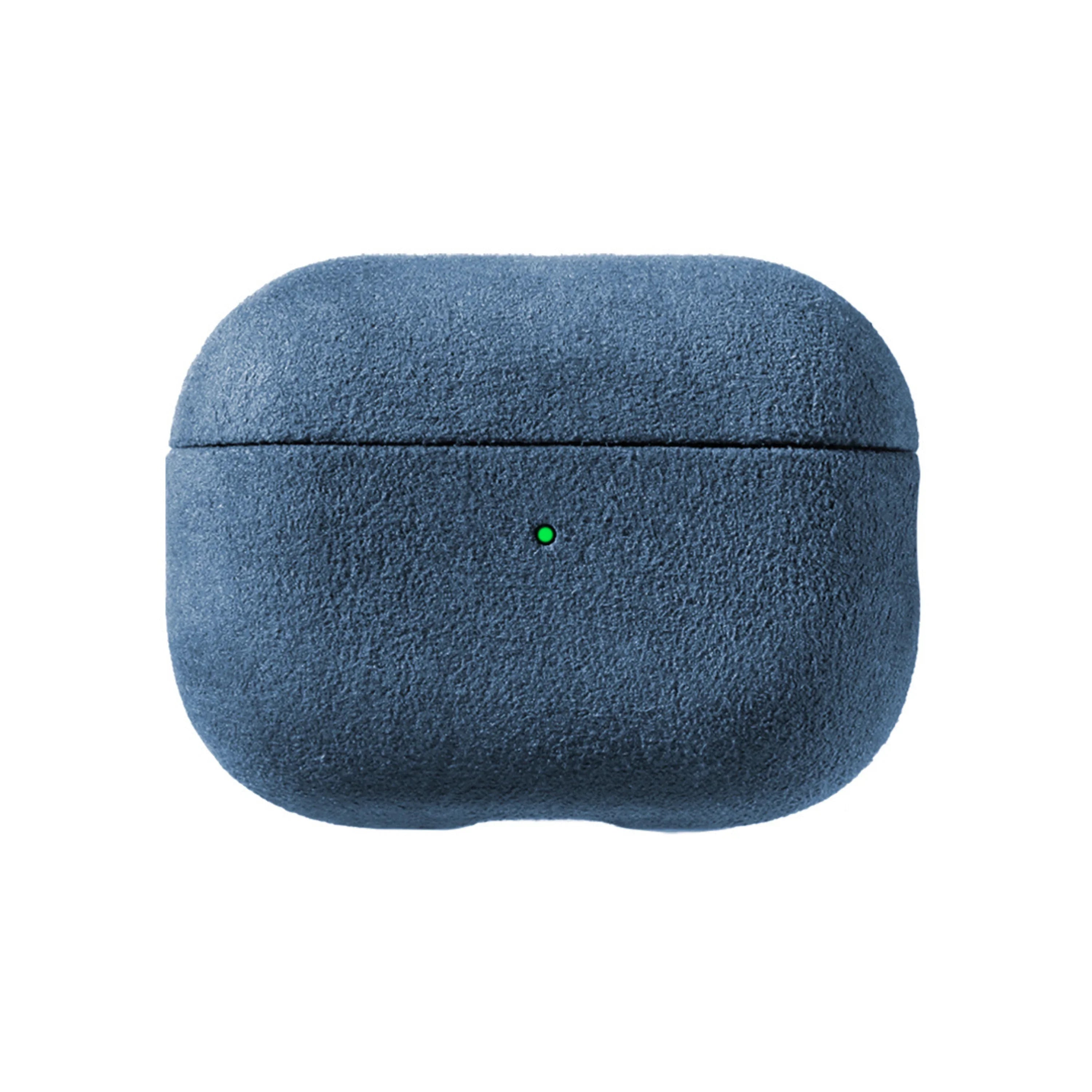AirPods Pro (2. Generation) Alcantara-Hülle – Meerblau