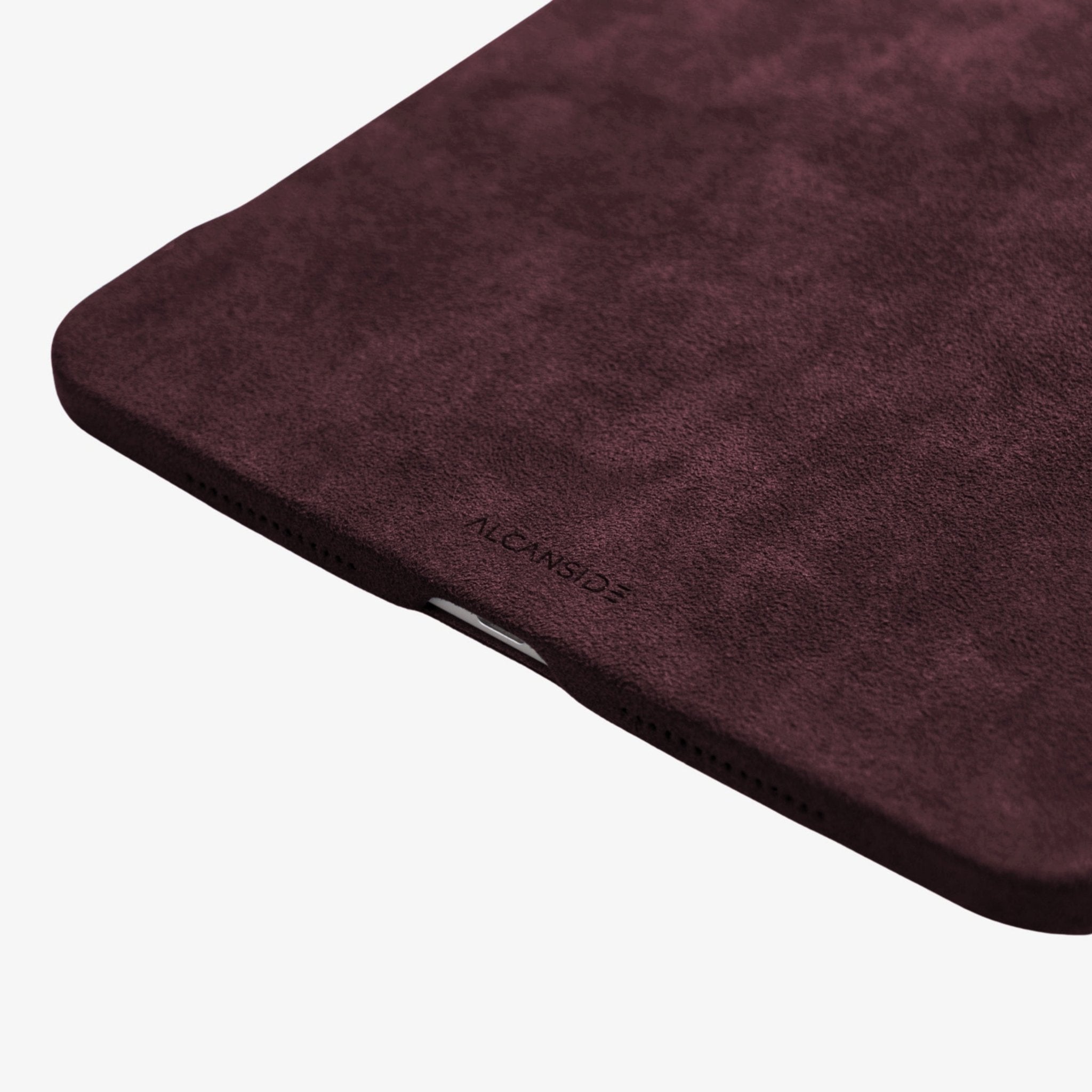 Alcantara iPad Cover - For iPad Air 2026 (13 inch) - Wine Red - Alcanside