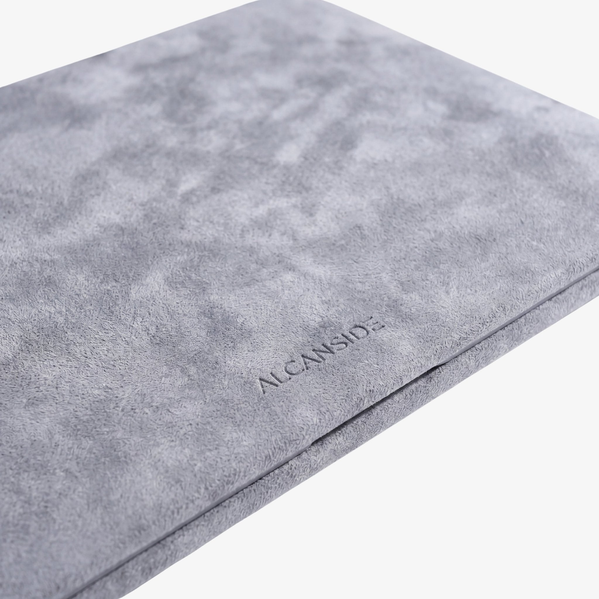 Alcantara MacBook Air Cover - For 13.6 inch (2022 M2 - 2025 M4) - Nardo Gray - Alcanside