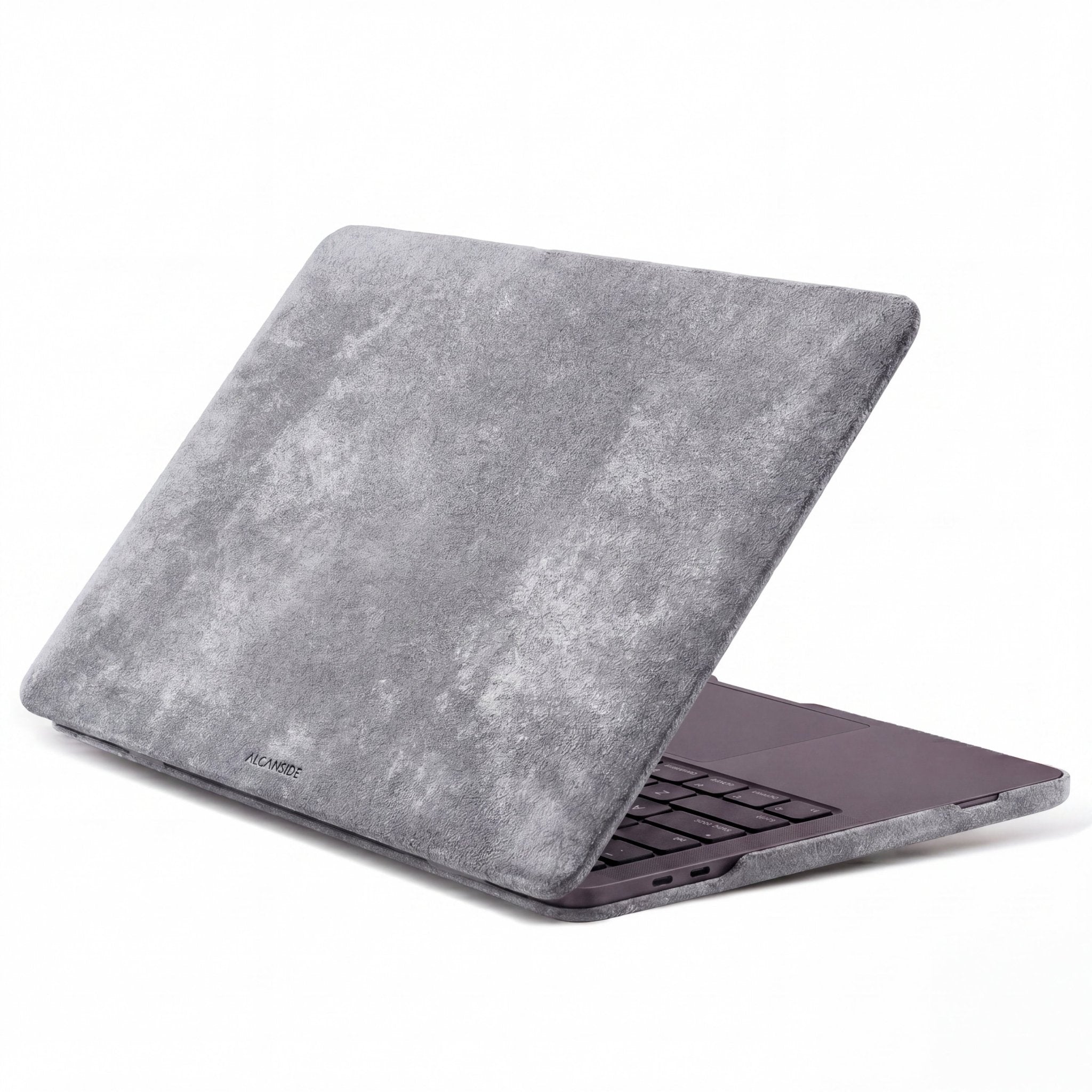 Alcantara MacBook Pro & Pro Max Cover - For 14 inch (2021 - 2025) - Nardo Gray - Alcanside