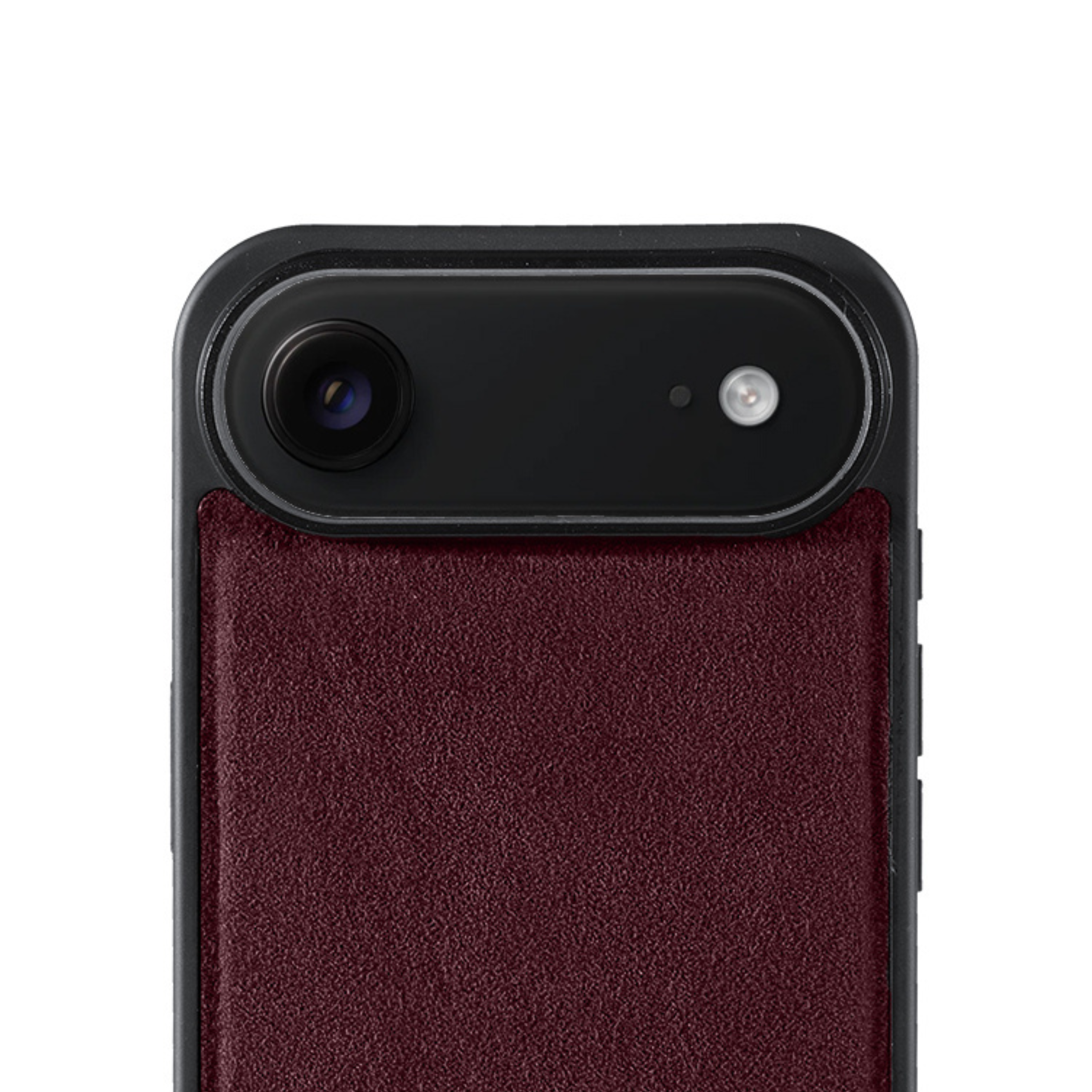 iPhone 17 Air - Alcantara Back Cover - Wine Red