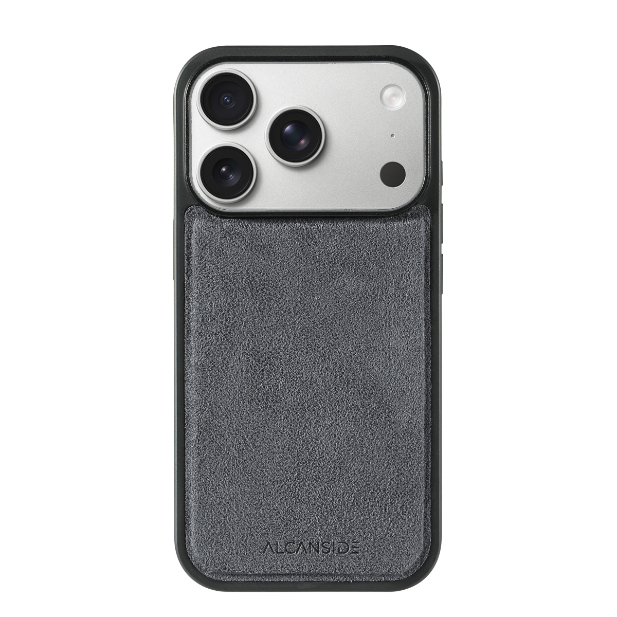 iPhone 17 Pro Max - Alcantara Back Cover - Nardo Gray