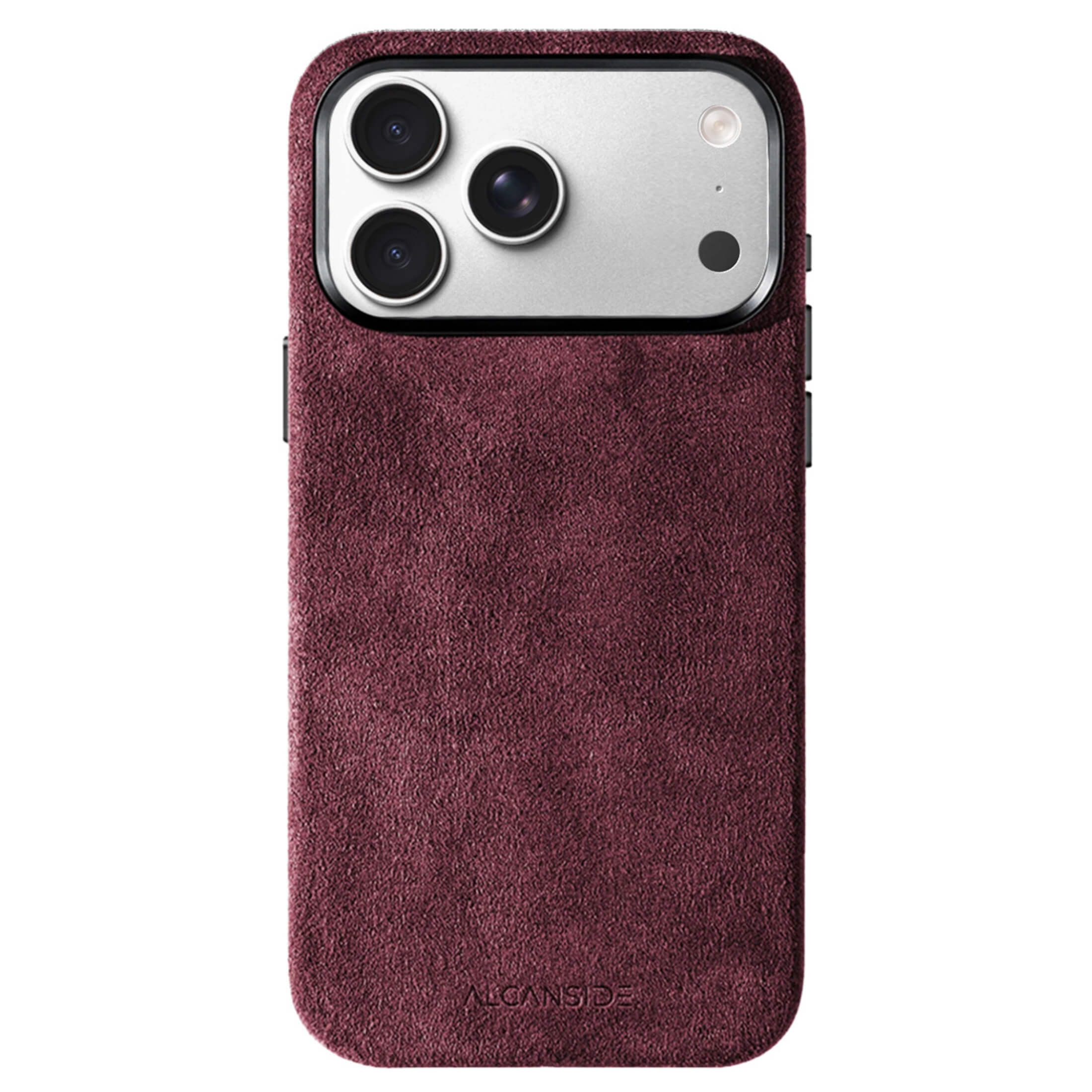 iPhone 17 Pro Max - Alcantara Case - Wine Red