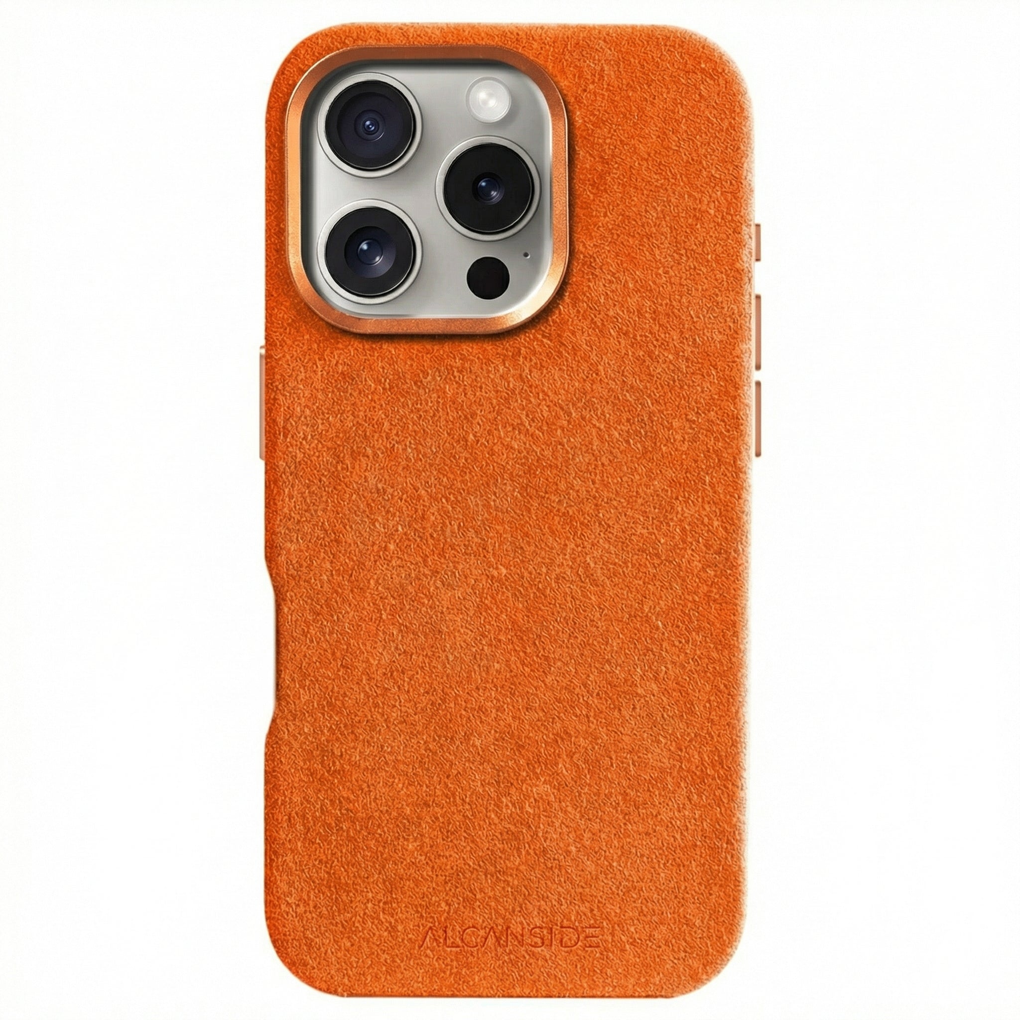 iPhone 16 Pro Max - Alcantara Case - Orange - Alcanside