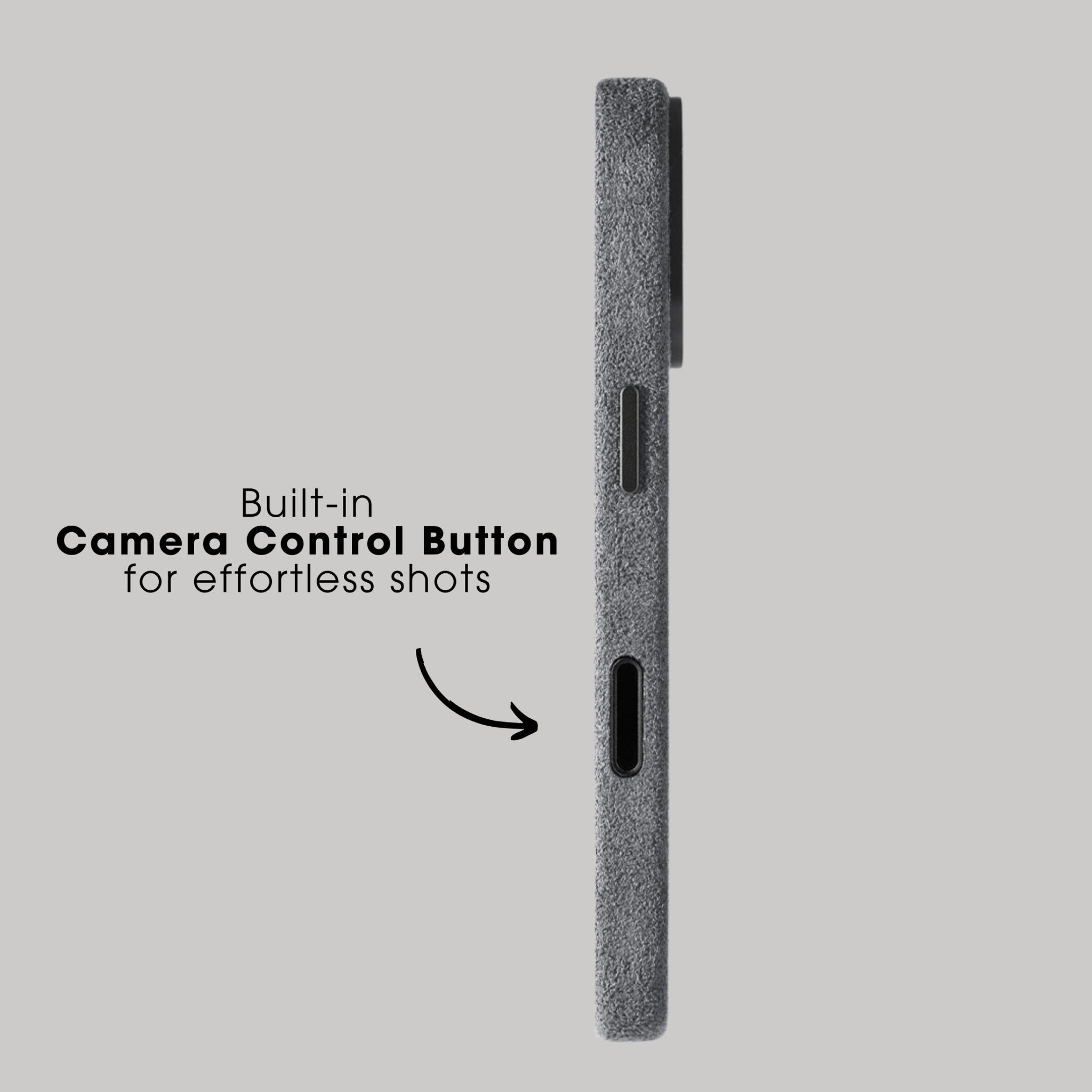 iPhone 17 - Alcantara Case - Nardo Gray - Alcanside