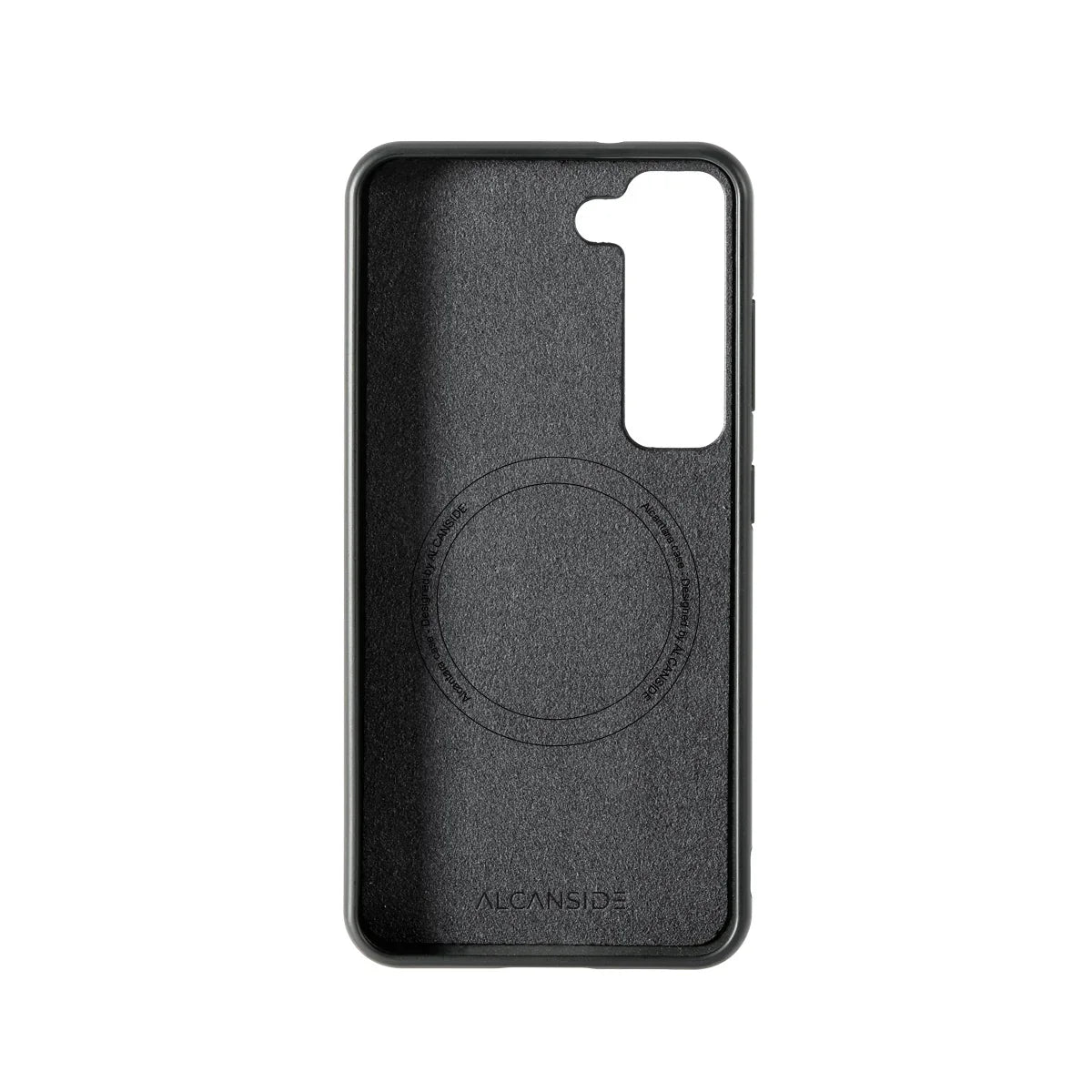 Samsung Galaxy S23 Plus - Alcantara Back Cover - Space Grey - Alcanside