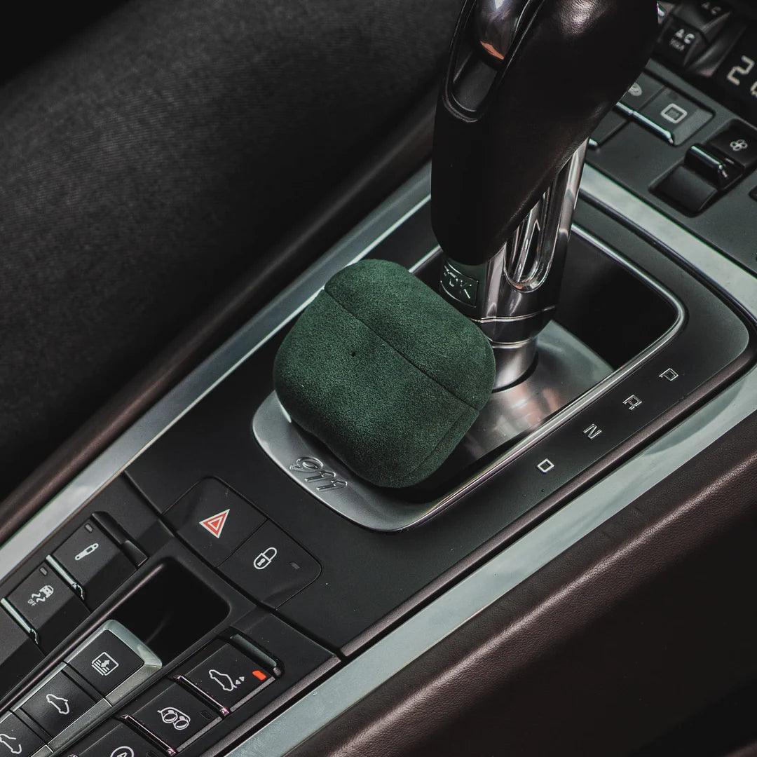 AirPods 1/2 Gen Alcantara Case - Midnight Green - Alcanside