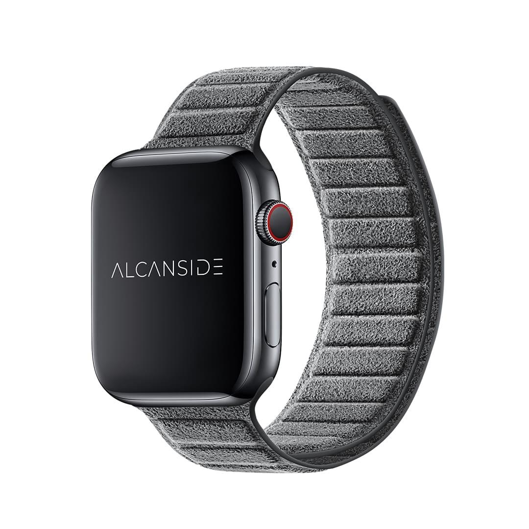 Alcantara Apple Watch Armband - Nardograu -  42/44/45mm & Ultra (49mm)