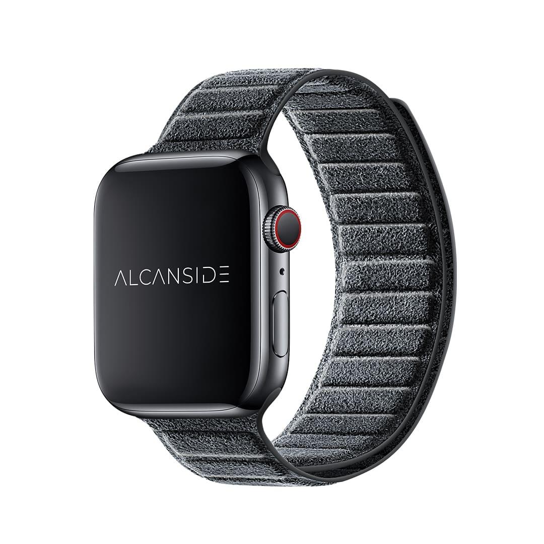 Alcantara Apple Watch Band – Space Grau – 42/44/45 mm und Ultra (49mm)