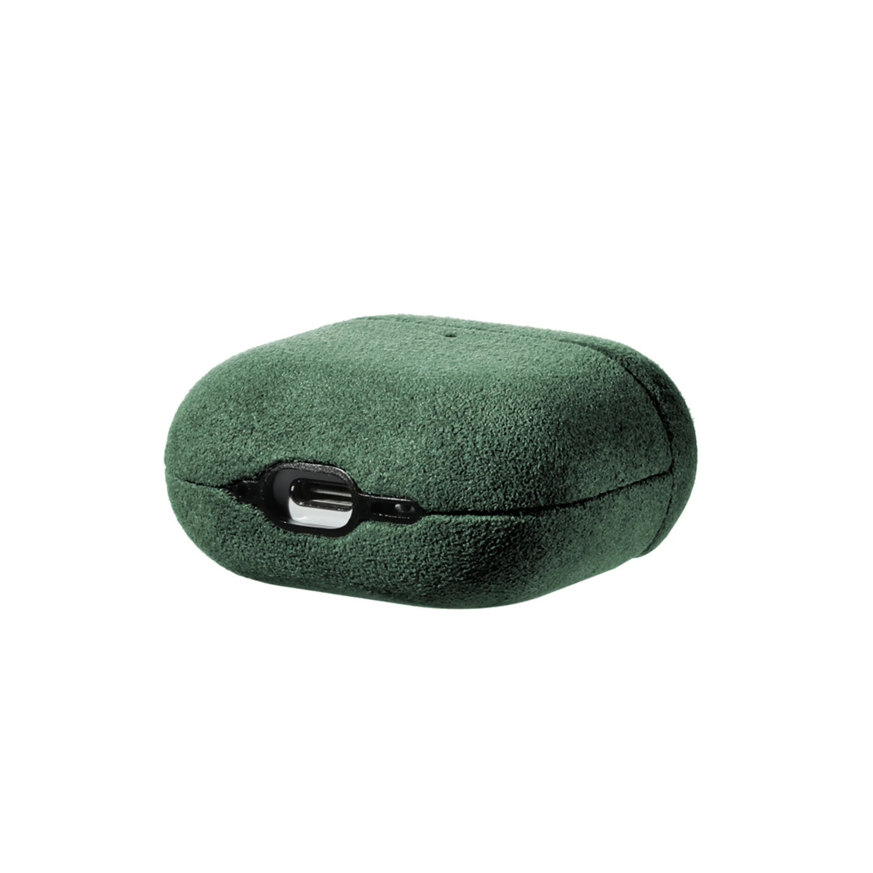AirPods (4th generation) Alcantara Case - Midnight Green