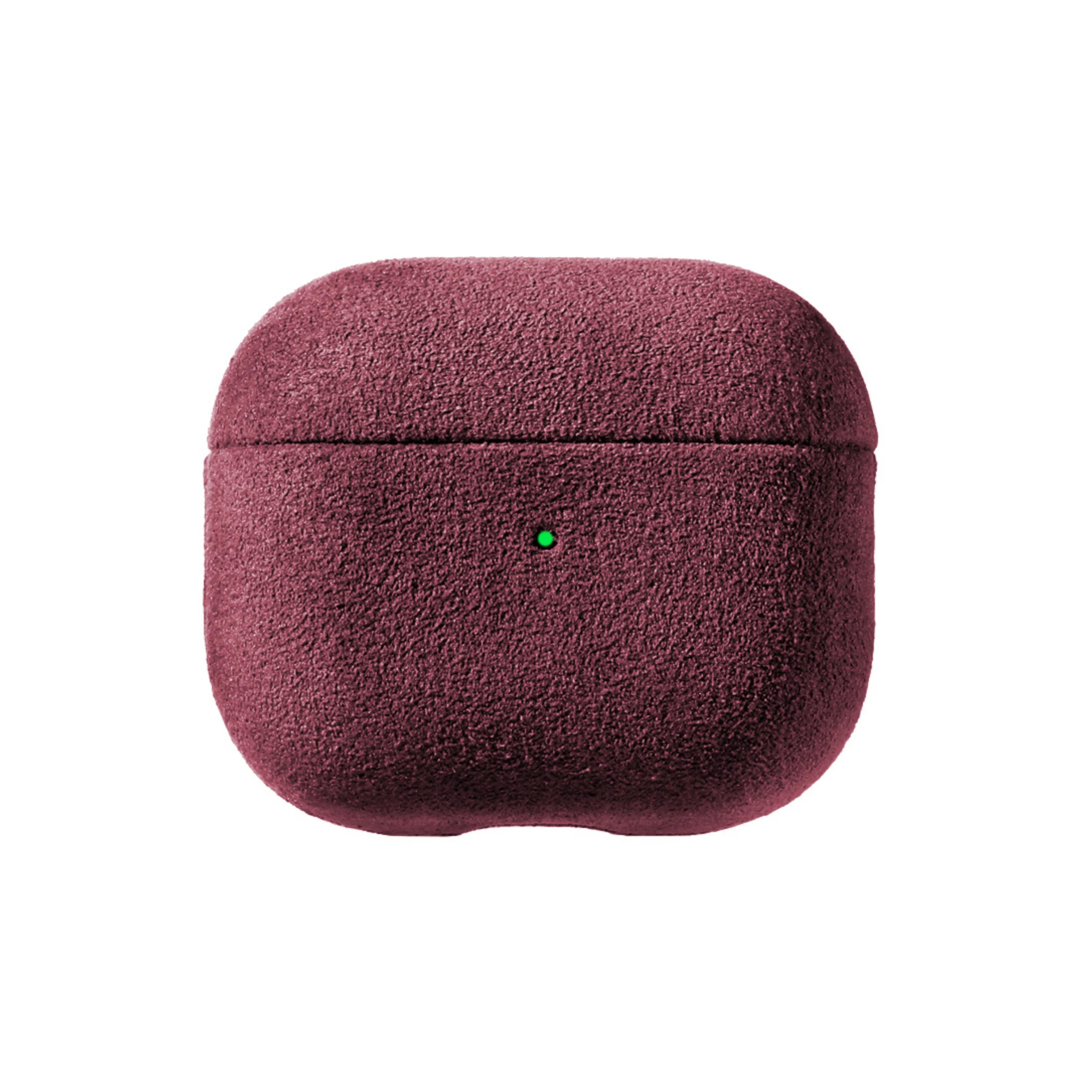 Alcantara-Hülle – AirPods (3. Generation) – Rot