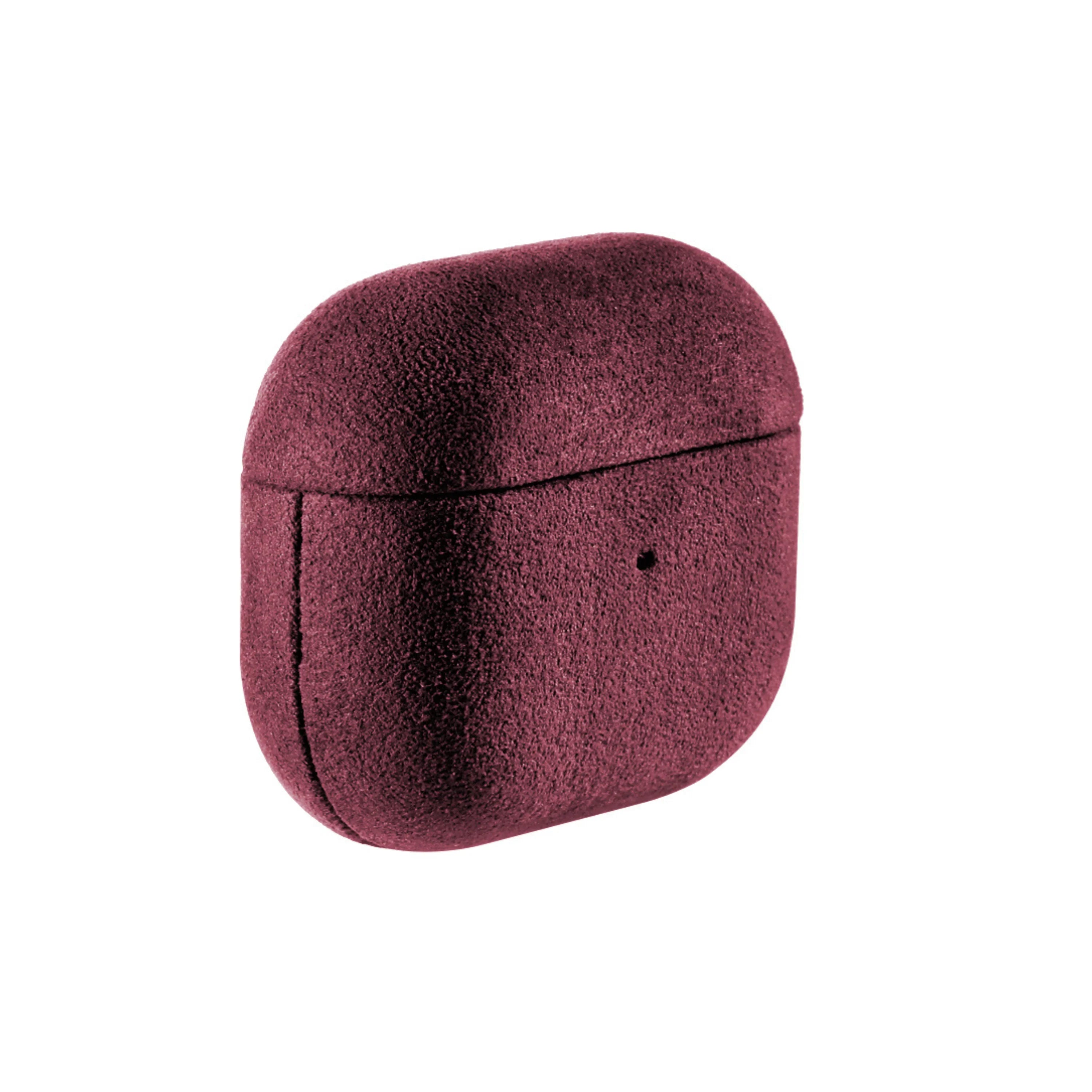 Alcantara-Hülle – AirPods (3. Generation) – Rot