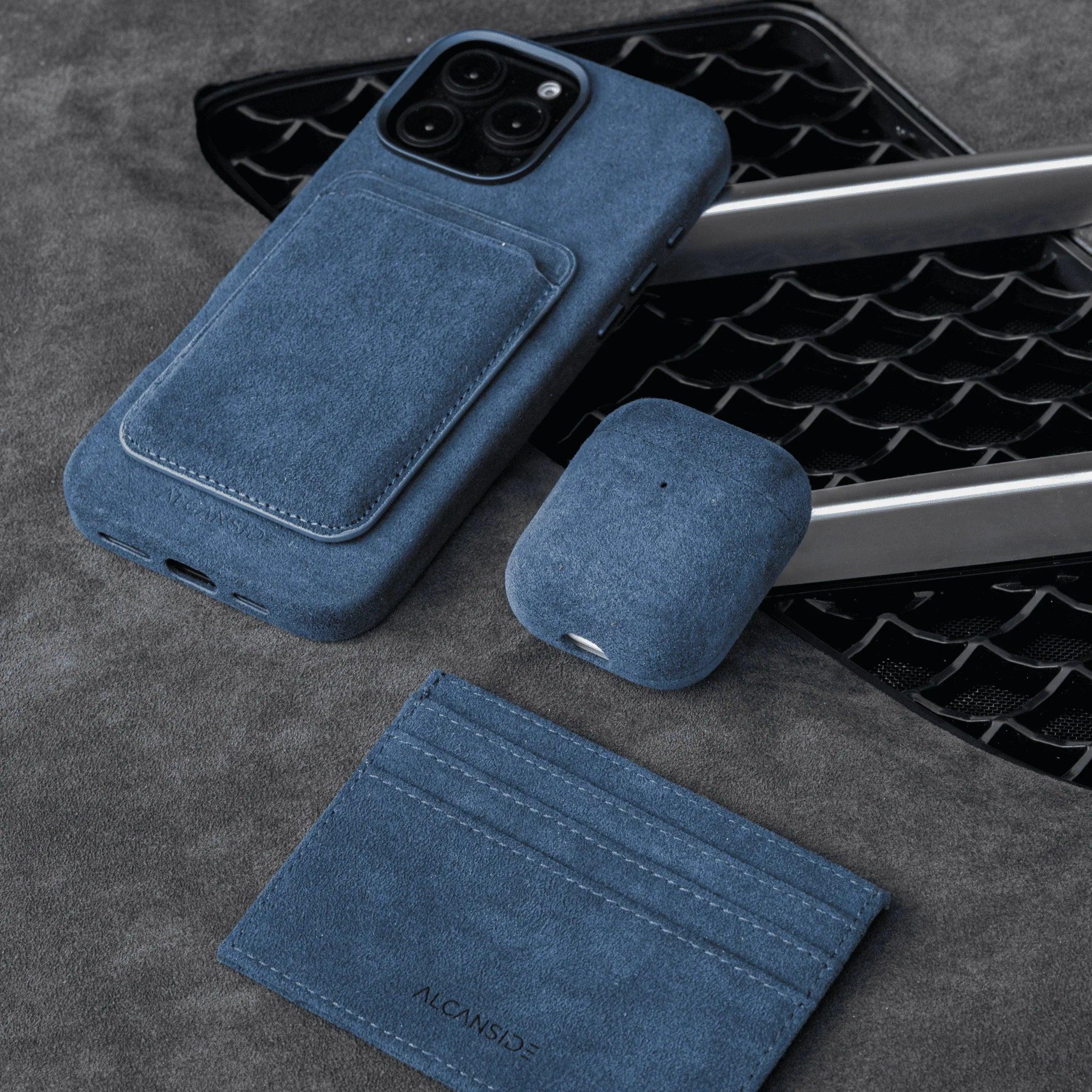 iPhone 16 Pro Max - Alcantara Case - Ocean blue