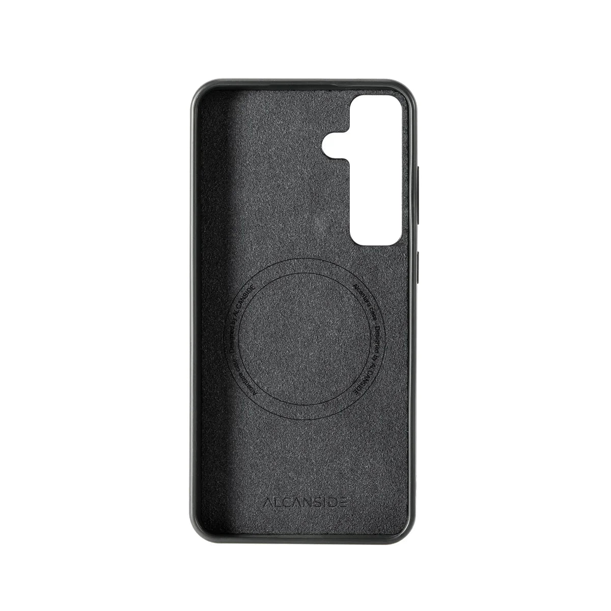 Samsung Galaxy S24 Plus - Alcantara Back Cover - Space Grey