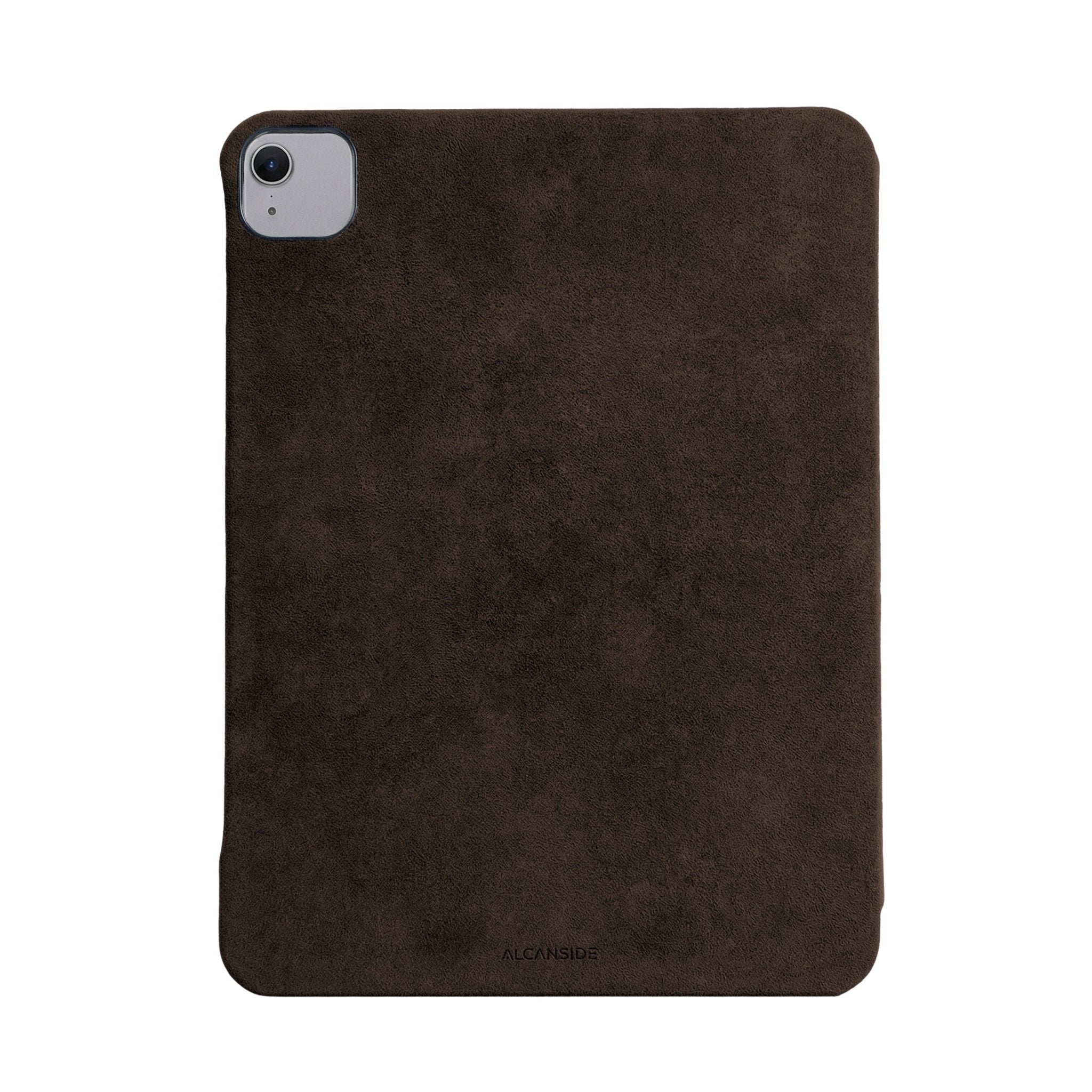 Alcantara iPad Cover - For iPad Air 11 inch (2024/2026) - Chocolate Brown - Alcanside