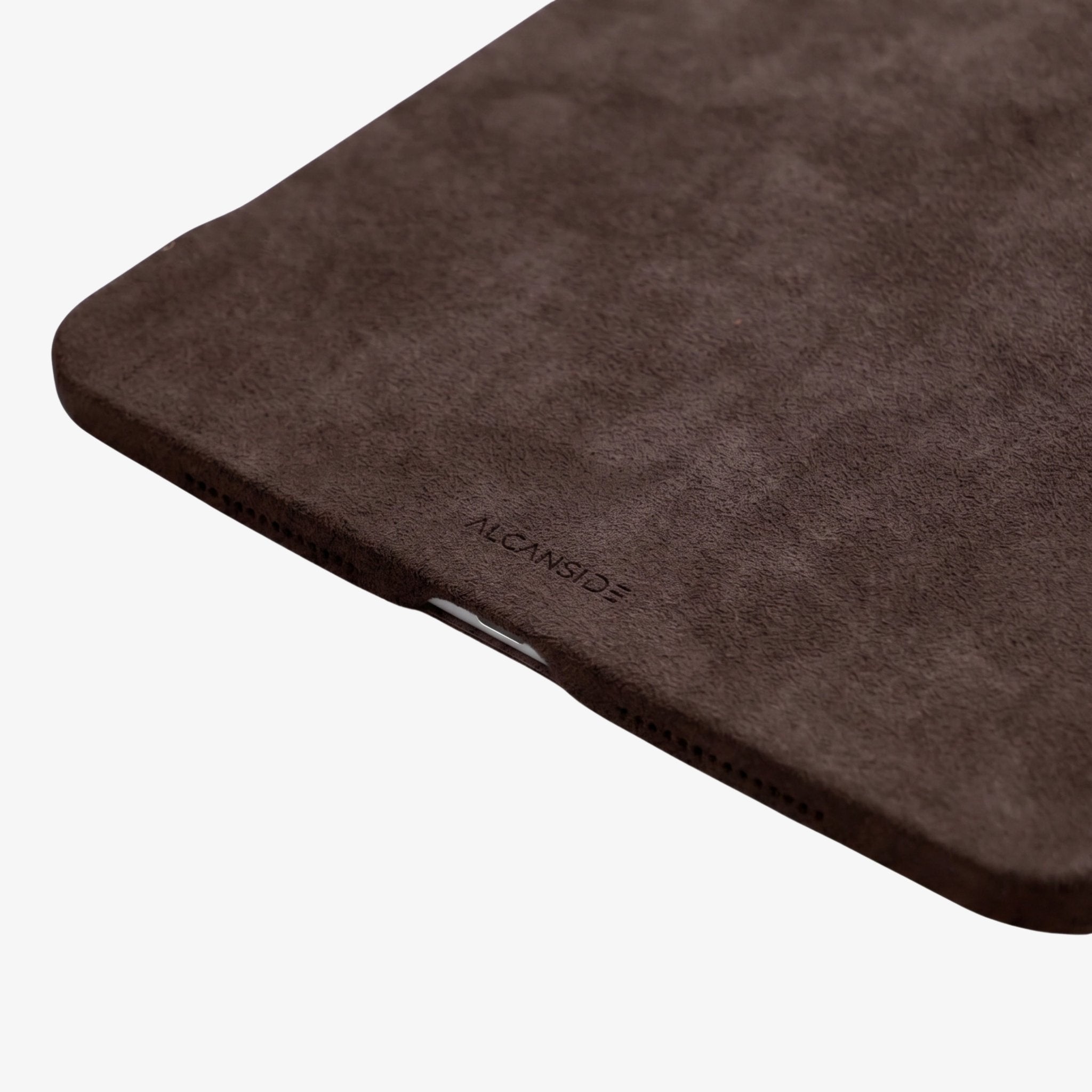 Alcantara iPad Cover - For iPad Air 2026  (13 inch) - Chocolate Brown - Alcanside