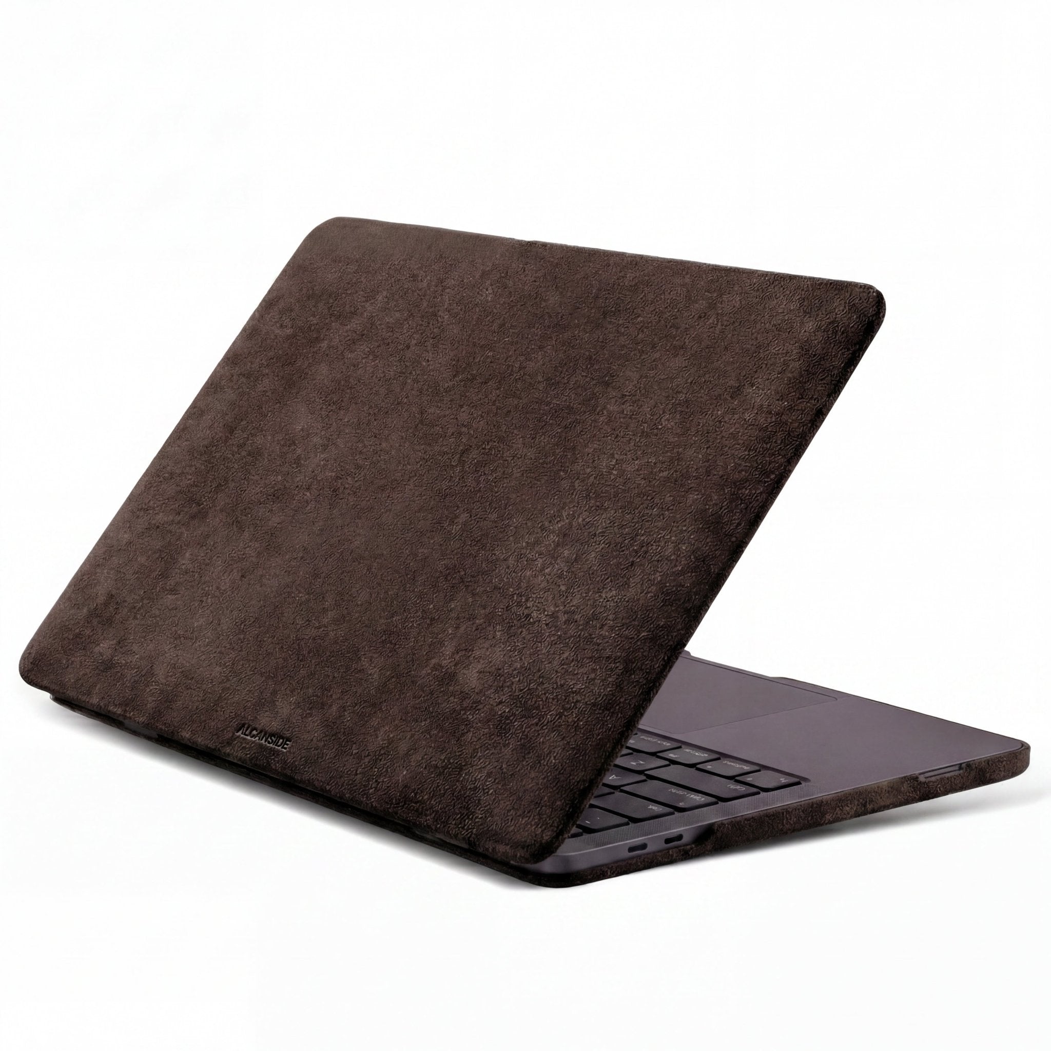 Alcantara MacBook Air Cover - For 13.6 inch (2022 M2 - 2025 M4) - Chocolate Brown - Alcanside