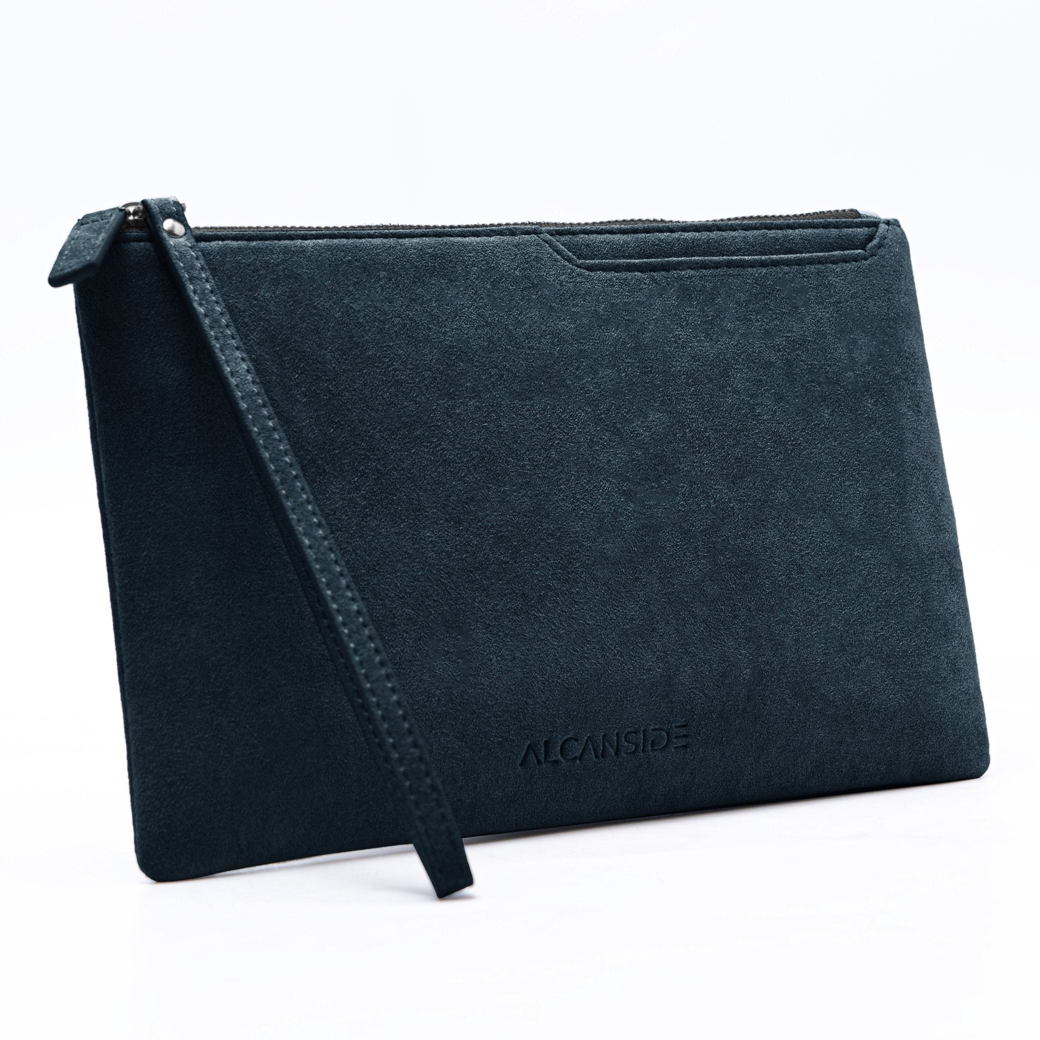 Alcantara Pouch - Navy Blue - Alcanside