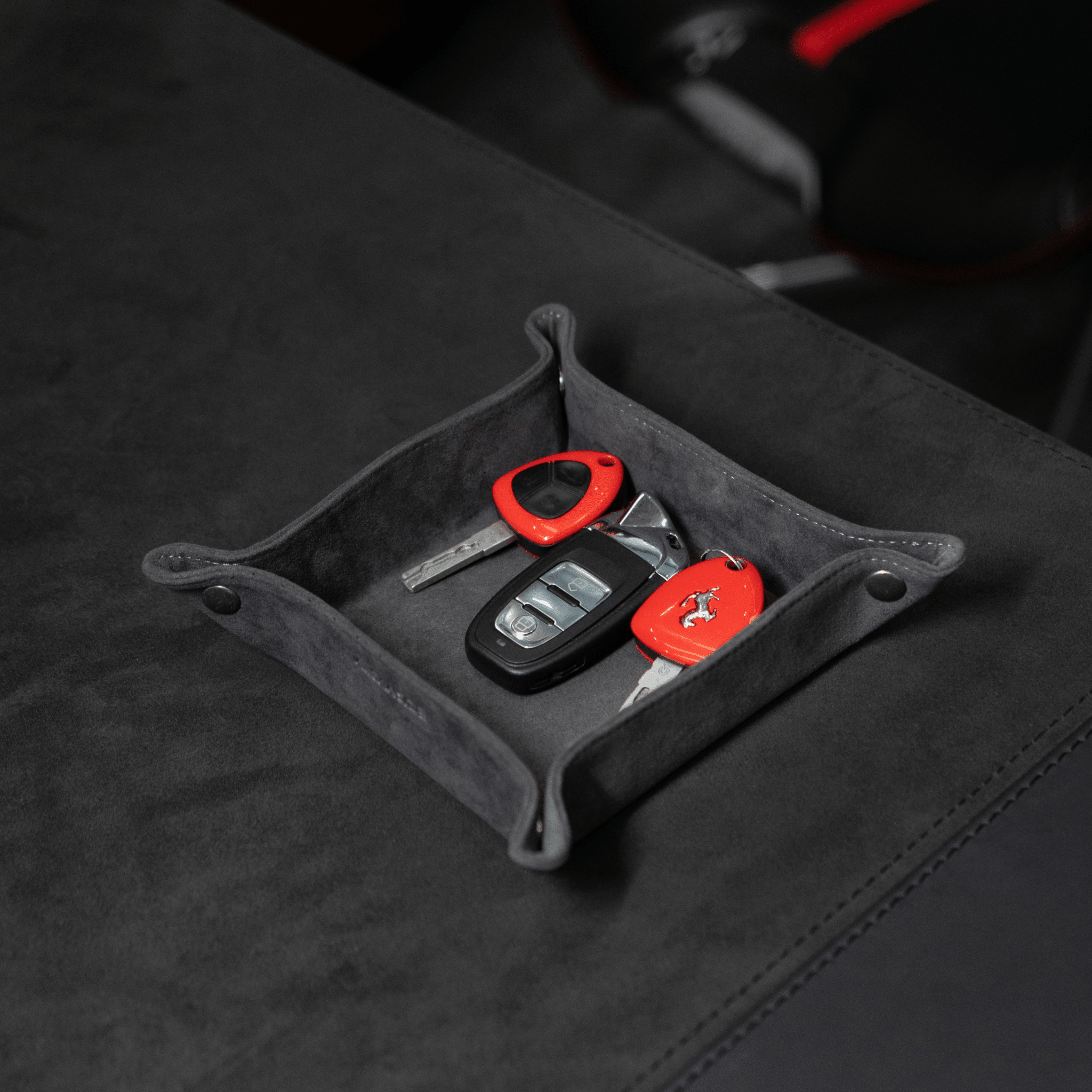 Alcantara Tray - Space Grey - Alcanside