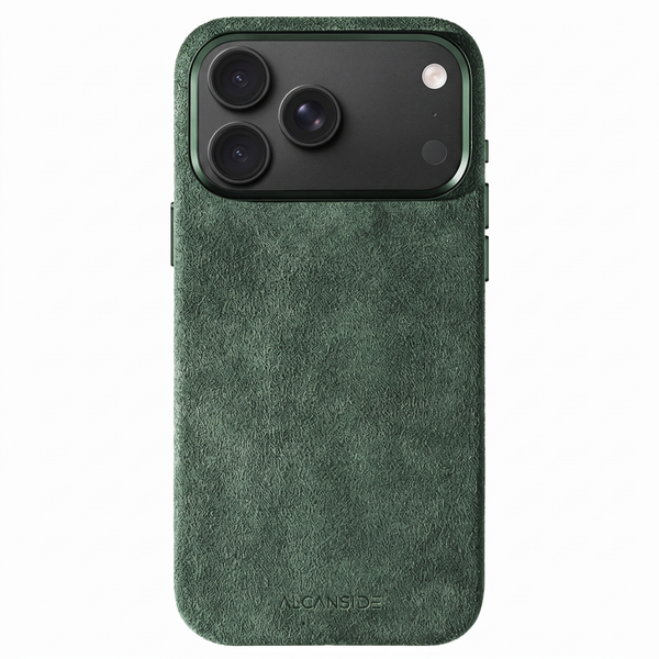 iPhone 18 Pro Max - Alcantara Case - Midnight Green
