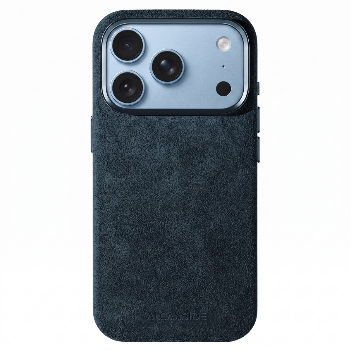 iPhone 18 Pro Alcantara Case Navy Blue