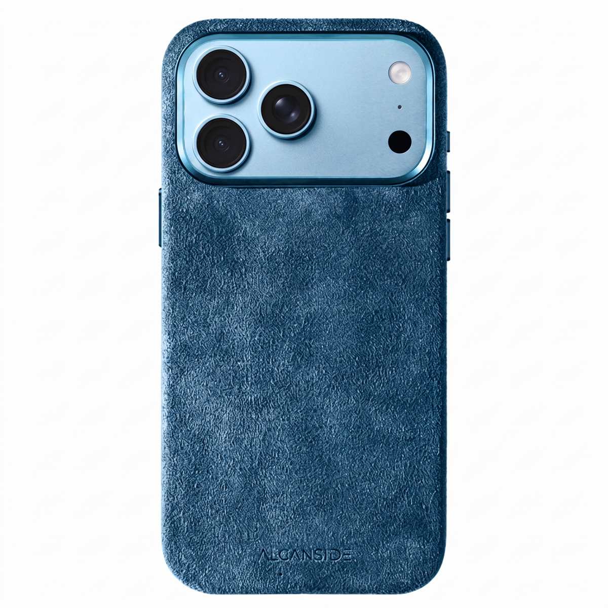 iPhone 18 Pro Alcantara Case Ocean Blue