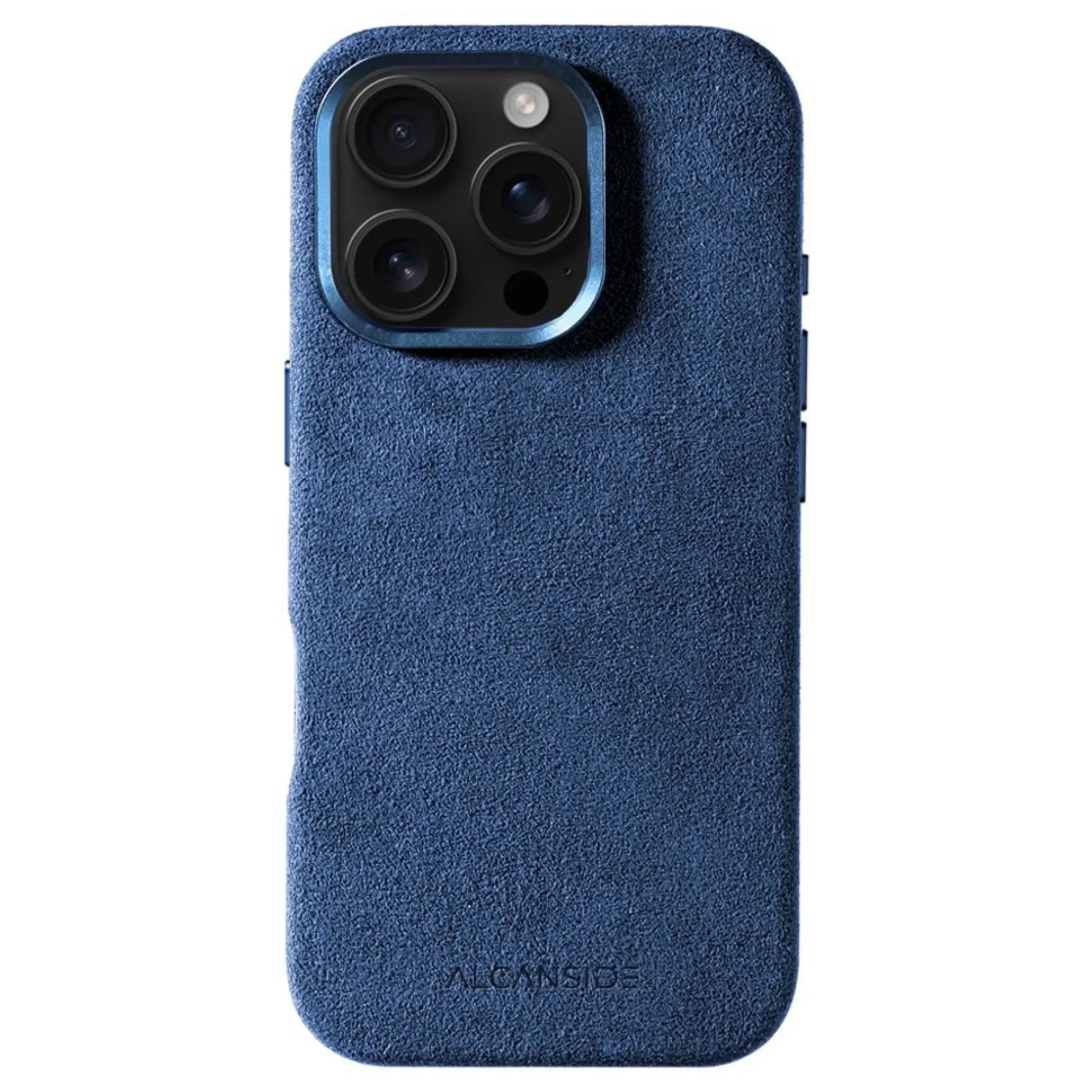 iPhone 16 Pro Max - Alcantara Case - Ocean blue
