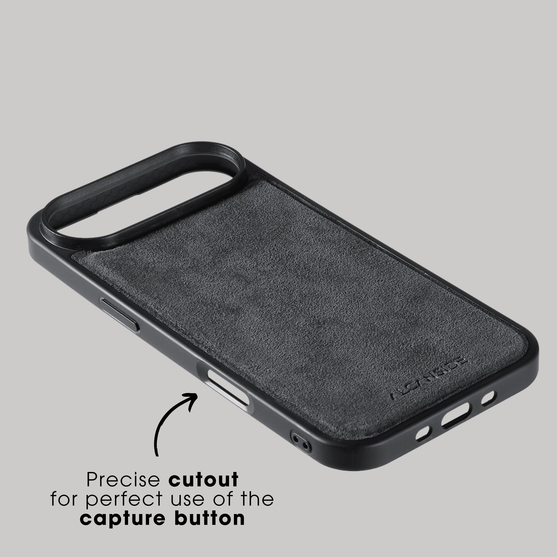 iPhone 17 Air - Alcantara Back Cover - Space Grey