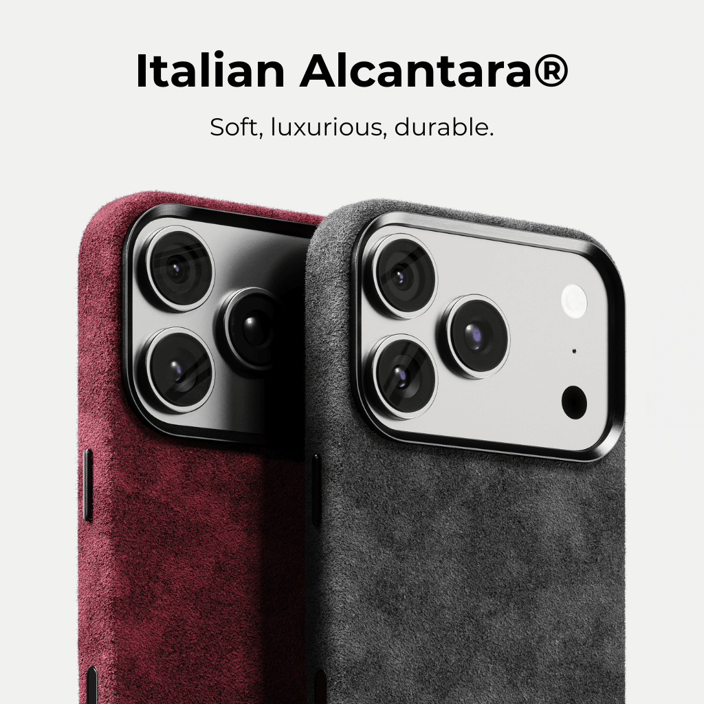 iPhone 17 Pro - Alcantara Case - Space Grey