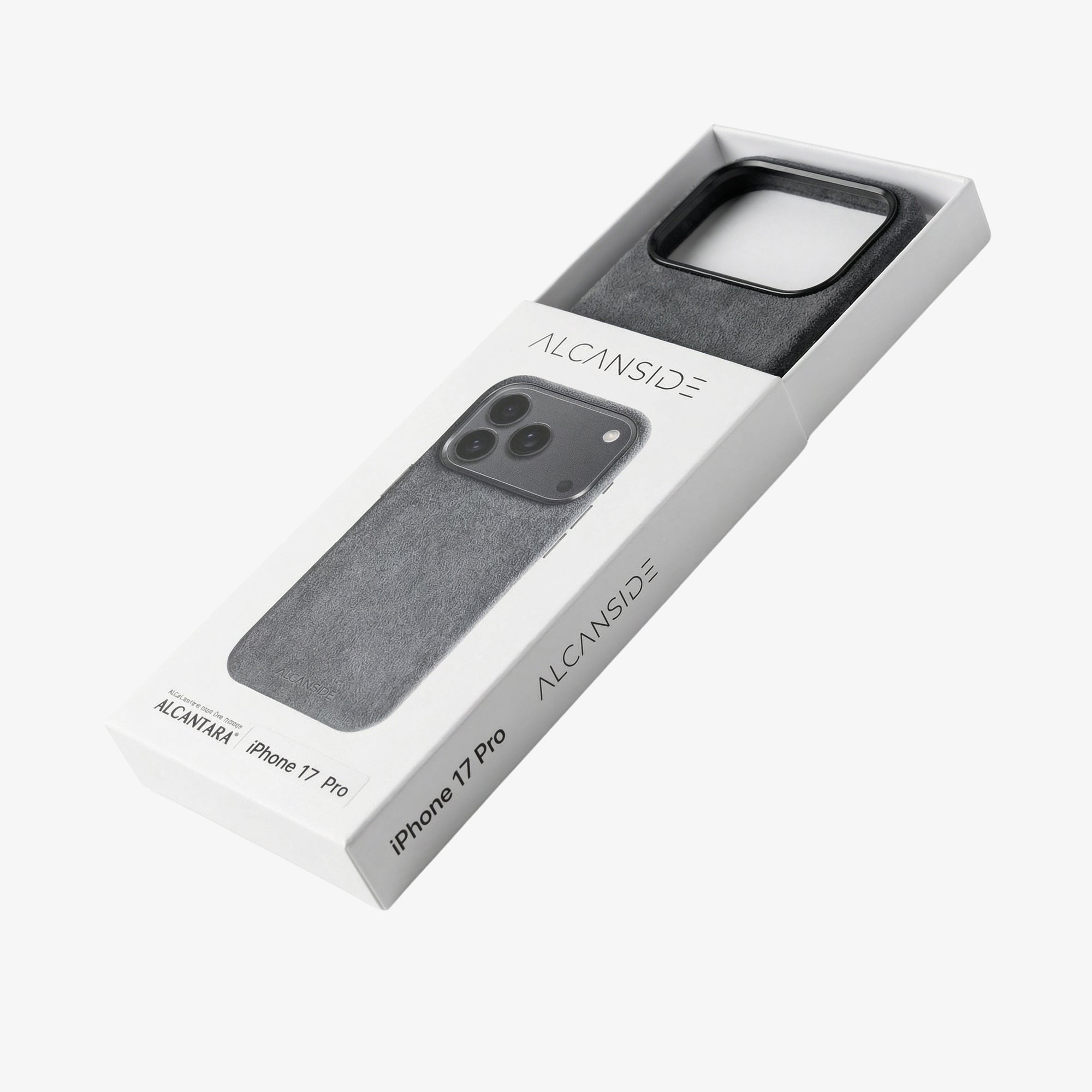 iPhone Alcantara Case - Space Grey