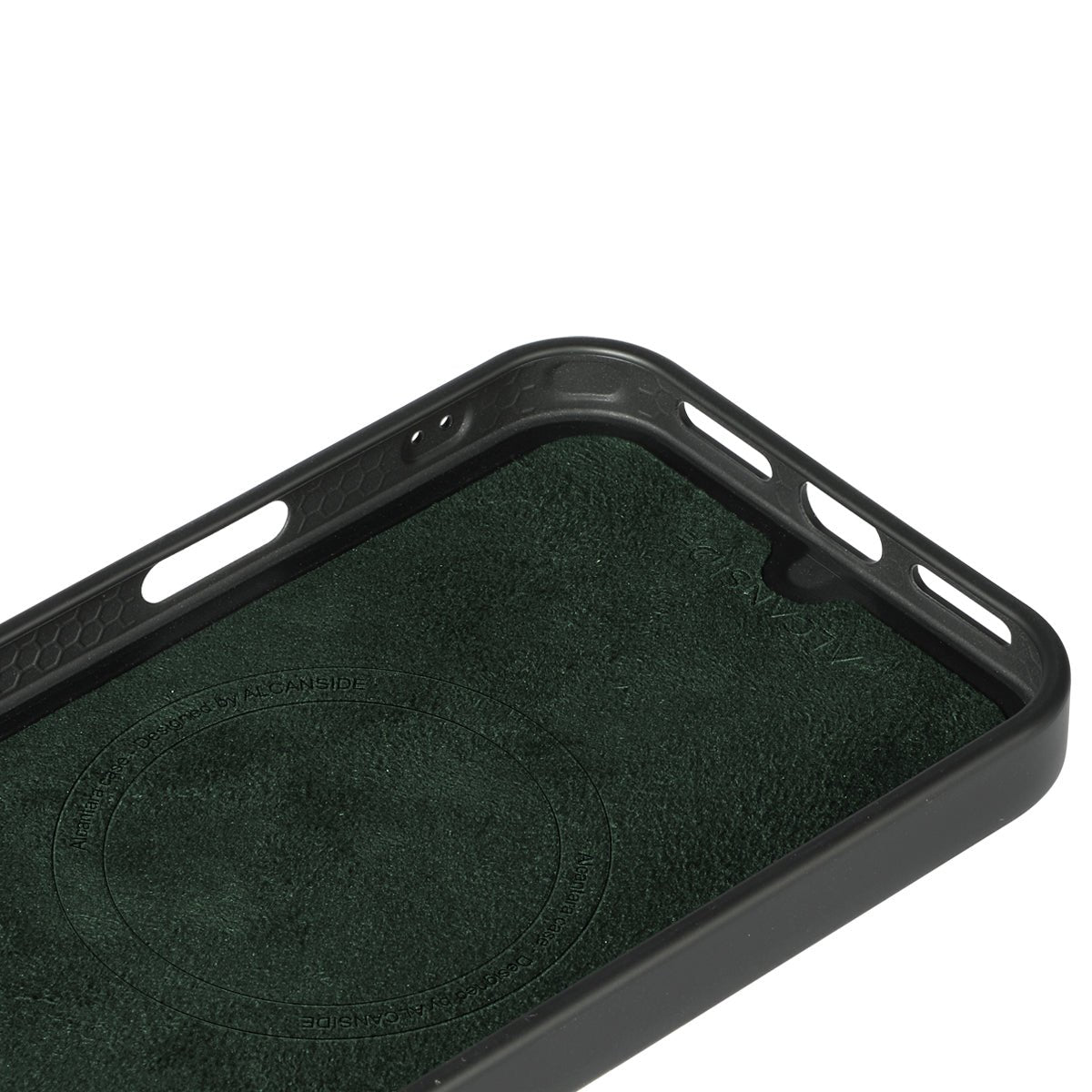 iPhone 17 Pro - Alcantara Back Cover - Midnight Green - Alcanside