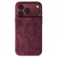 iPhone 18 Pro Max - Alcantara Case - Wine Red