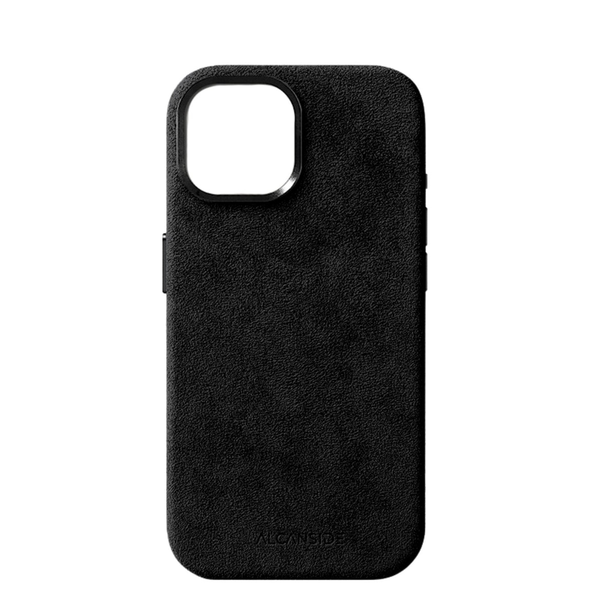 Deep Black Alcantara iPhone 18 Pro Max case