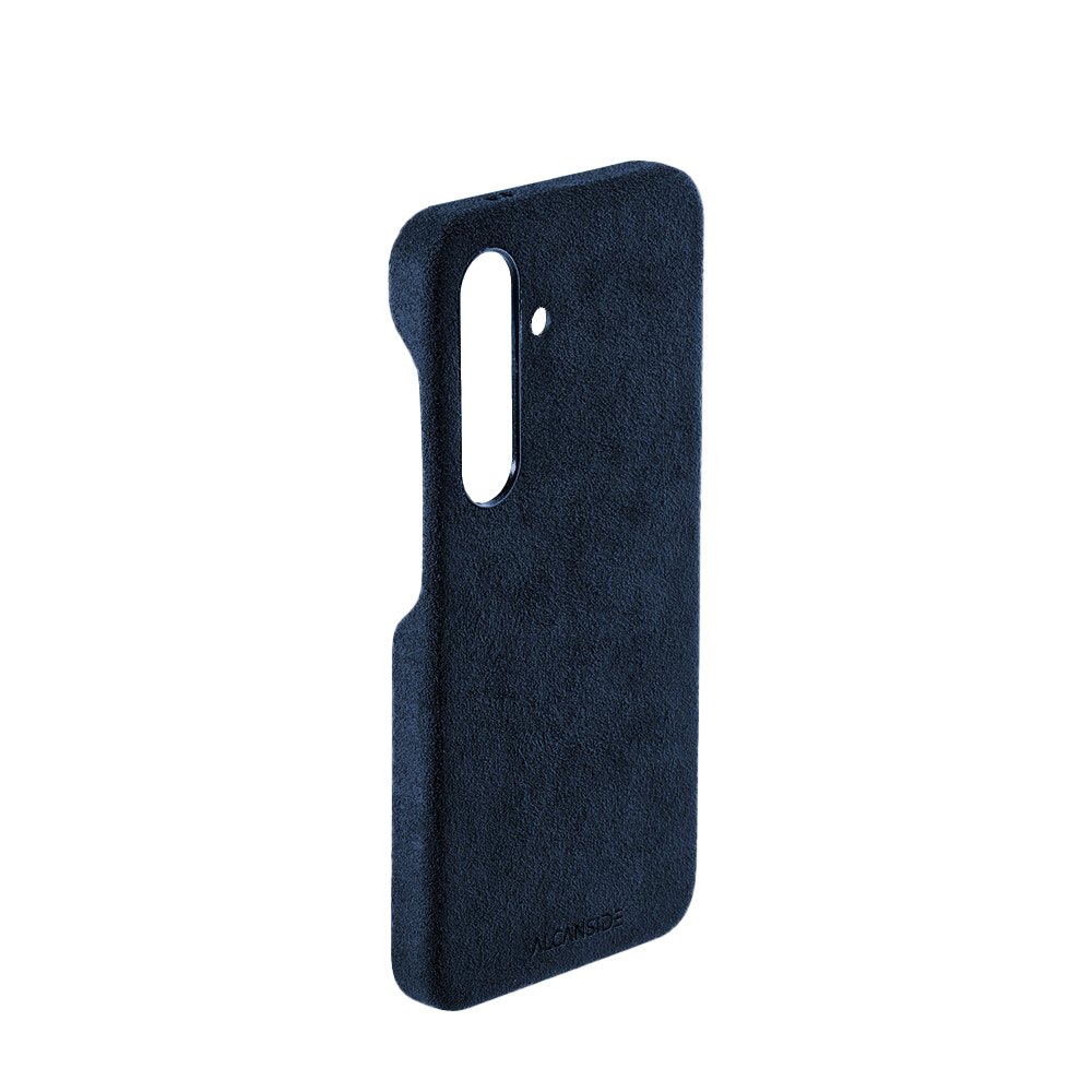 Samsung Galaxy S24 - Alcantara Case - Navy Blue - Alcanside