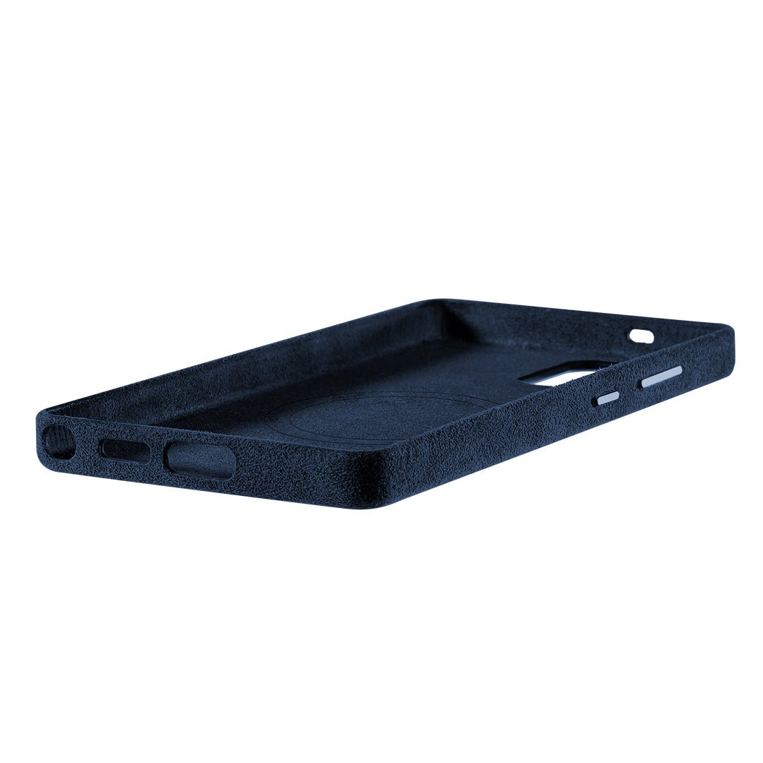 Samsung Galaxy S25 Ultra - Alcantara Case - Navy Blue - Alcanside