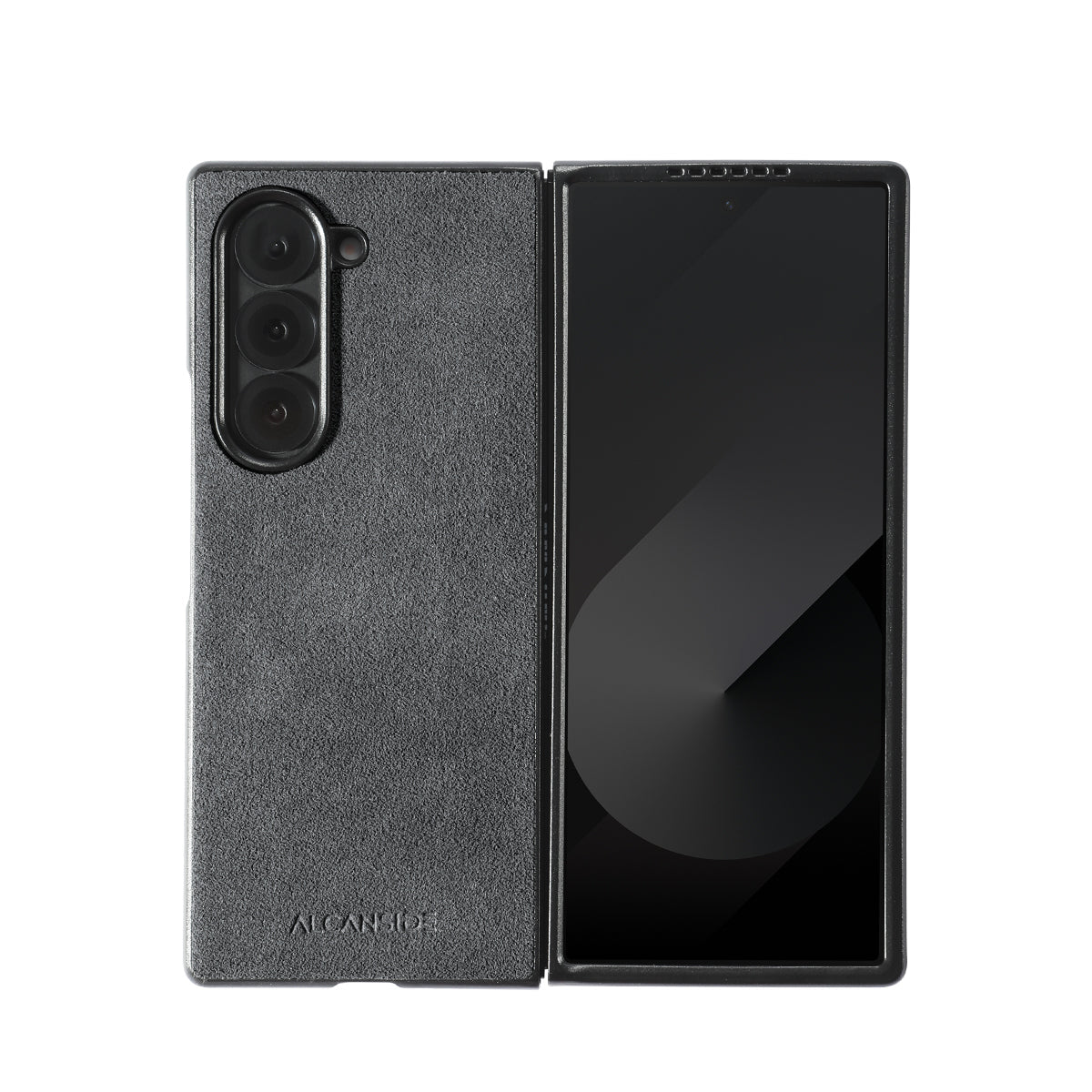 Samsung Galaxy Z Fold 6 - Alcantara Case - Space Grey - Alcanside