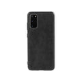 Samsung Galaxy S20FE - Alcantara Back Cover - Space Grey